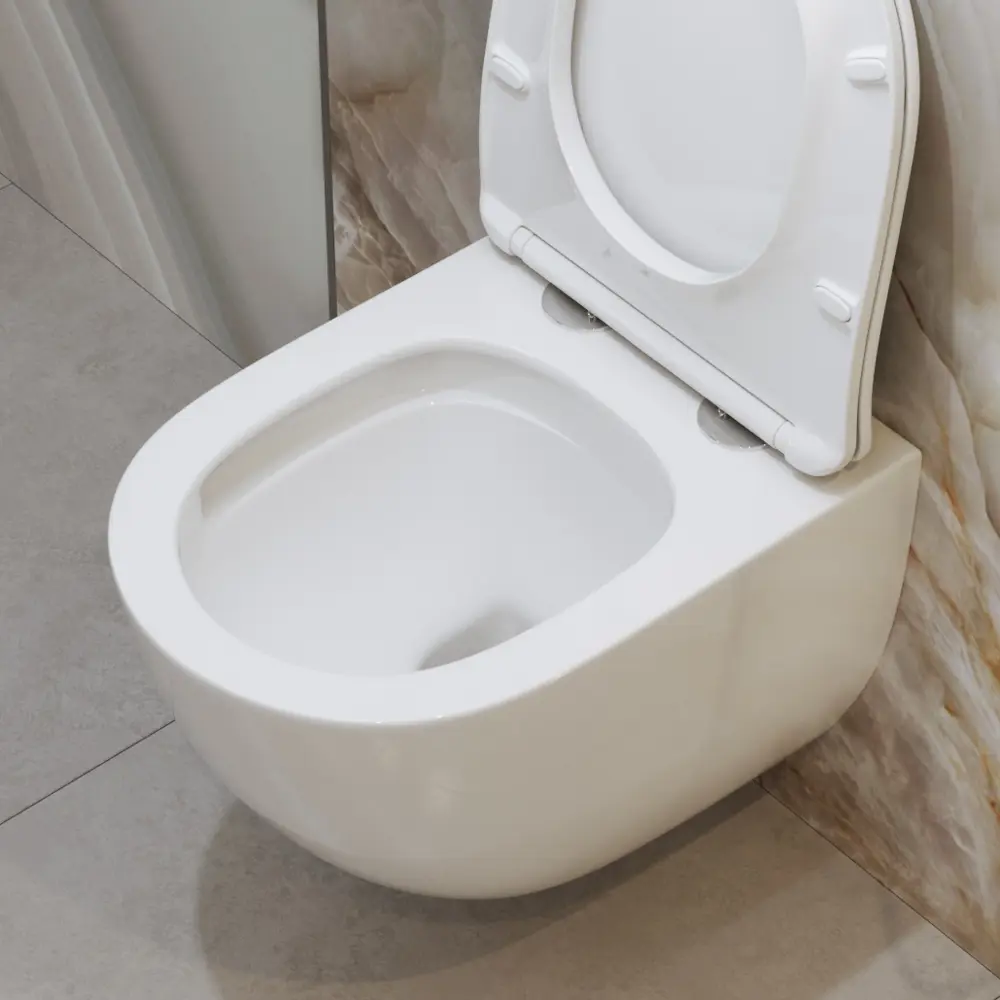 Фото 6 Унитаз подвесной Belbagno BB051CH-TOR-FC/SC Tornado безободковый с сиденьем микролифт Фото 6 Унитаз подвесной Belbagno BB051CH-TOR-FC/SC Tornado безободковый с сиденьем микролифт