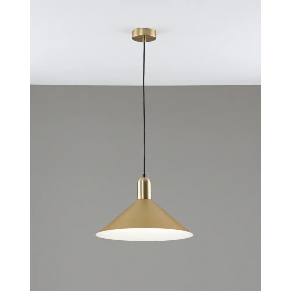 Фото 6 Светильник подвесной Moderli Forli V11549-1p 1 лампа 3 м² цвет золотой