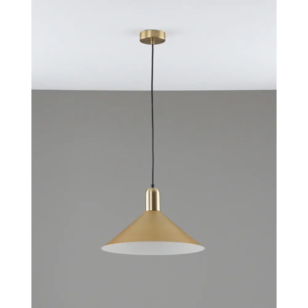 Фото 5 Светильник подвесной Moderli Forli V11549-1p 1 лампа 3 м² цвет золотой