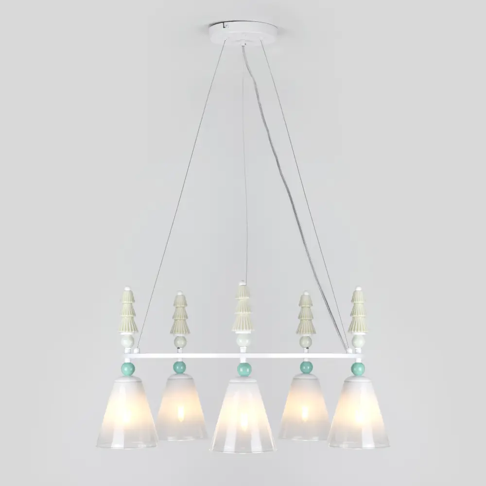 Фото 4 Люстра потолочная Rivoli Cataleya 4146-305 5 ламп 15 м² цвет бежевый Фото 4 Люстра потолочная Rivoli Cataleya 4146-305 5 ламп 15 м² цвет бежевый