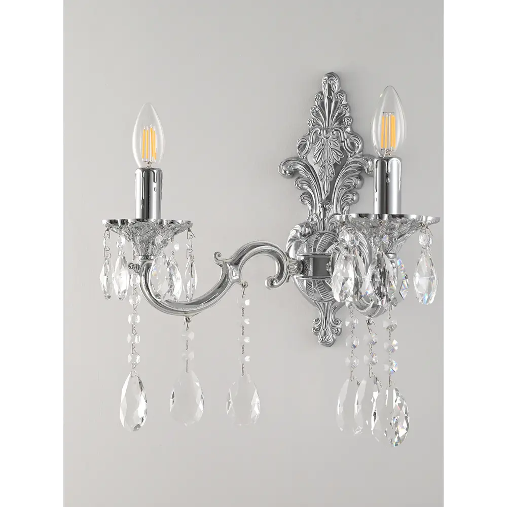 Фото 11 Настенный светильник Bohemia Al7801 Al7801b14.2.175.a.nw цвет никель Фото 11 Настенный светильник Bohemia Al7801 Al7801b14.2.175.a.nw цвет никель