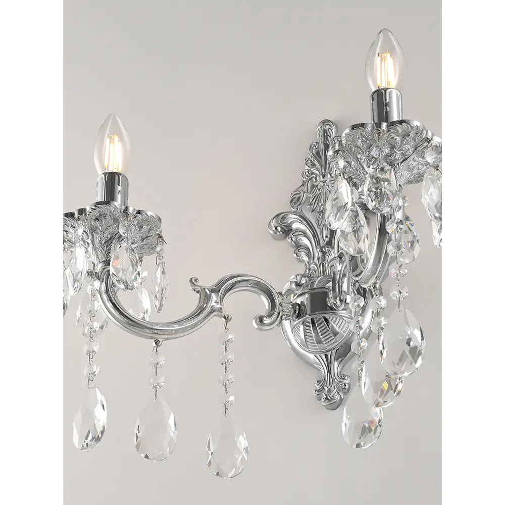 Фото 5 Настенный светильник Bohemia Al7801 Al7801b14.2.175.a.nw цвет никель Фото 5 Настенный светильник Bohemia Al7801 Al7801b14.2.175.a.nw цвет никель