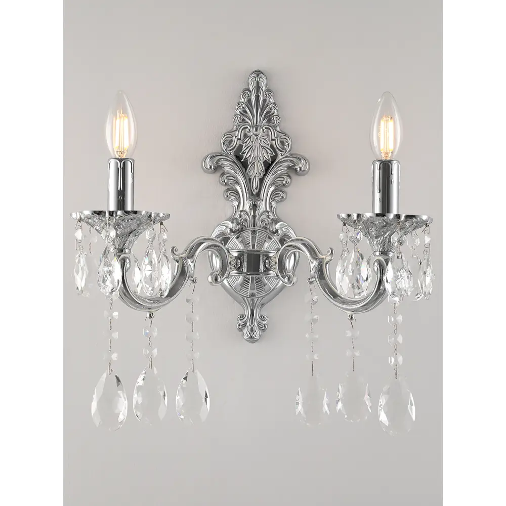 Фото 4 Настенный светильник Bohemia Al7801 Al7801b14.2.175.a.nw цвет никель Фото 4 Настенный светильник Bohemia Al7801 Al7801b14.2.175.a.nw цвет никель