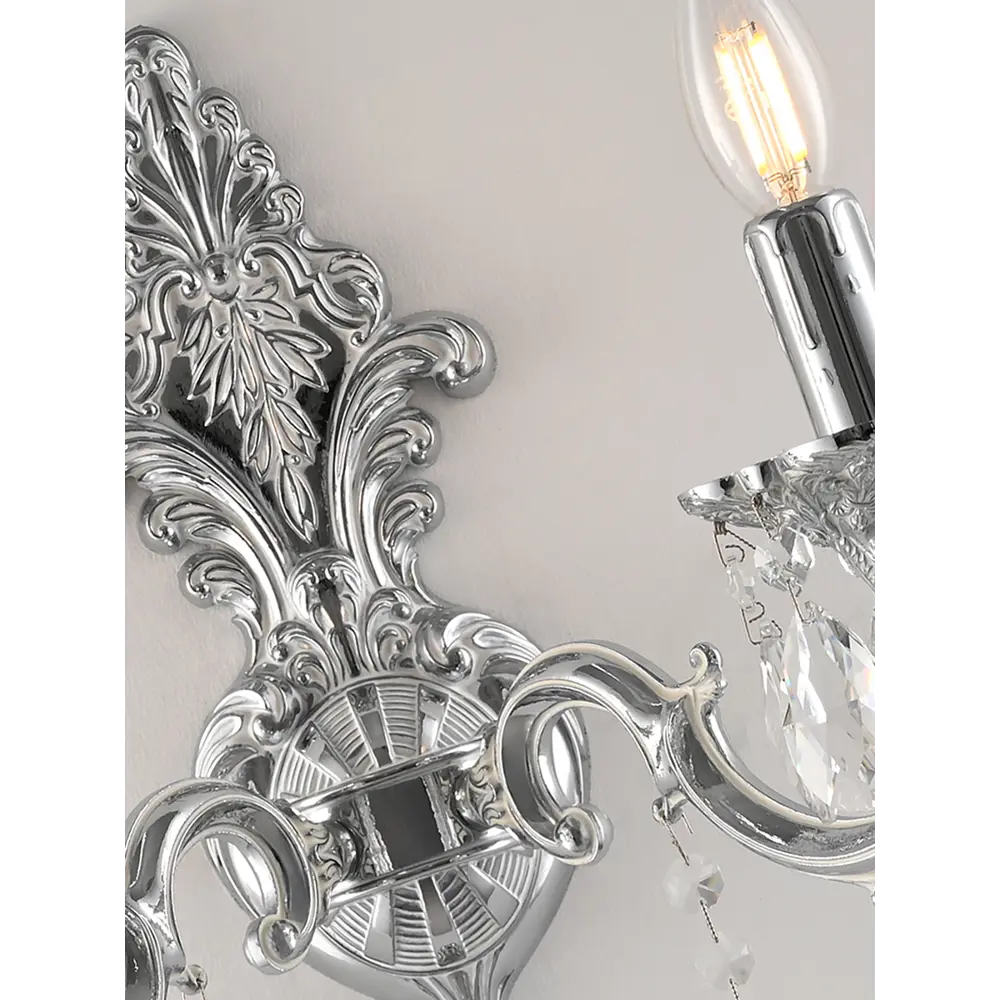 Фото 3 Настенный светильник Bohemia Al7801 Al7801b14.2.175.a.nw цвет никель Фото 3 Настенный светильник Bohemia Al7801 Al7801b14.2.175.a.nw цвет никель