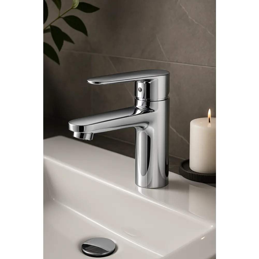 Фото Смеситель для раковины Himixer 1115600-UPCCr цвет хром Фото Смеситель для раковины Himixer 1115600-UPCCr цвет хром