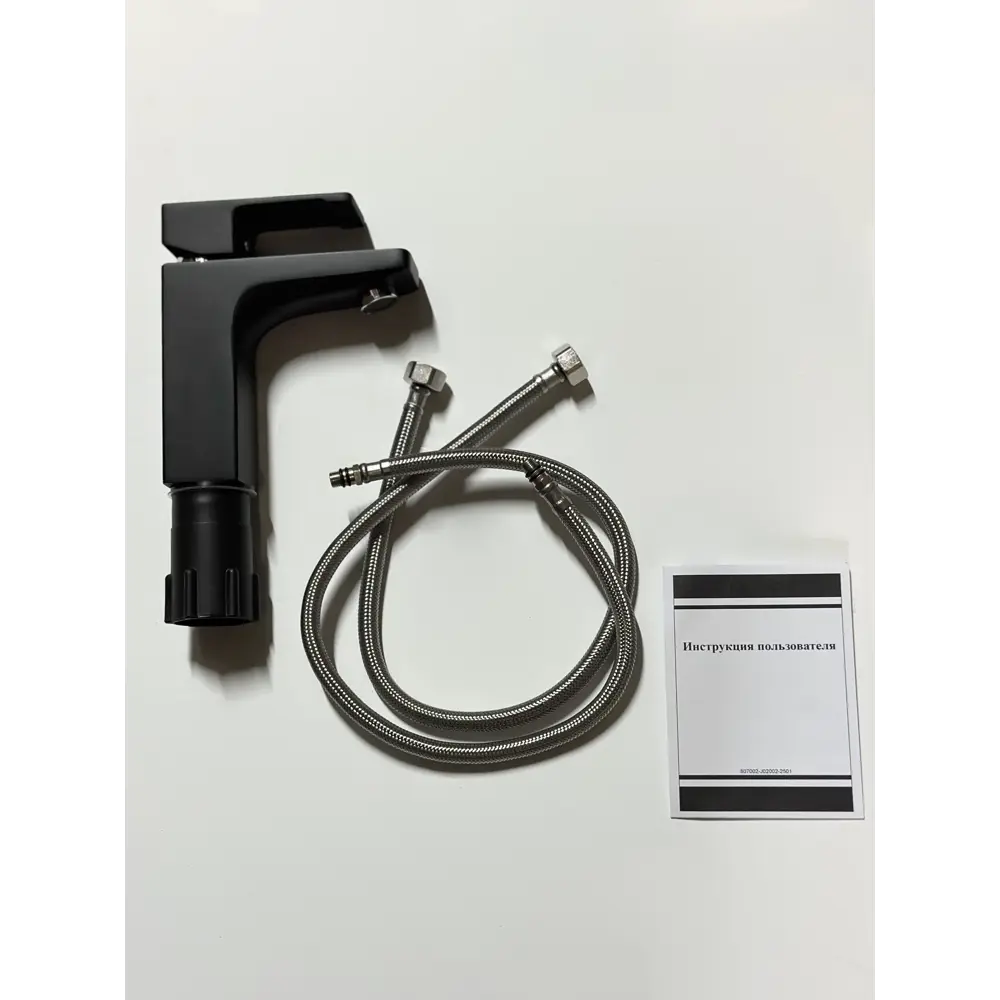 Фото 5 Смеситель для раковины Himixer 1144839MB цвет черный матовый Фото 5 Смеситель для раковины Himixer 1144839MB цвет черный матовый