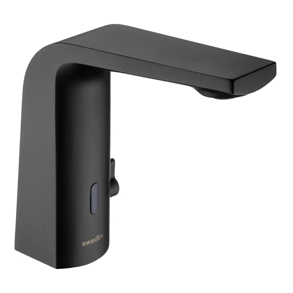 Фото 4 Смеситель для раковины Swedbe Europe 6020B-220 сенсорный с блоком питания черный