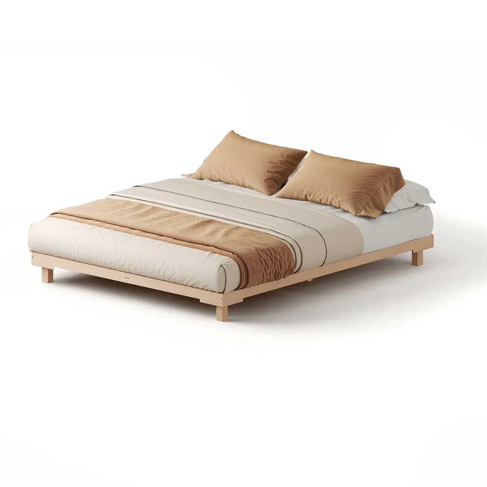 Фото Кровать-подиум Домаклево Сакура 160x190 см цвет береза Фото Кровать-подиум Домаклево Сакура 160x190 см цвет береза