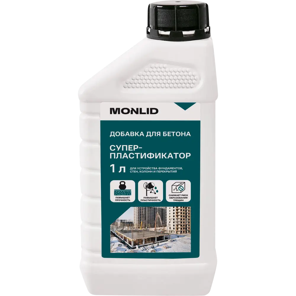 Фото Пластификатор MONLID 1 л Фото Пластификатор MONLID 1 л