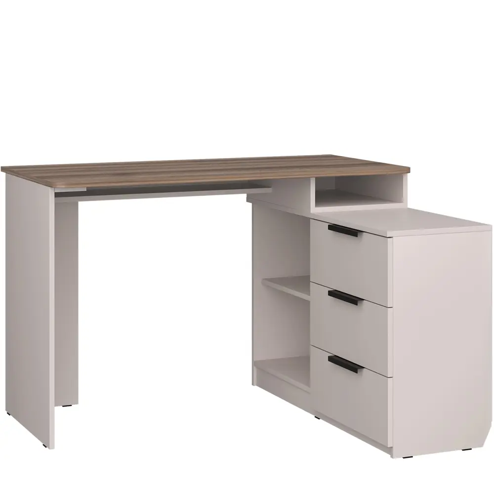 Фото 3 Стол письменный Гк аквилон Стк №34 120.2x78.5x103.8 см ЛДСП цвет бежевый Фото 3 Стол письменный Гк аквилон Стк №34 120.2x78.5x103.8 см ЛДСП цвет бежевый