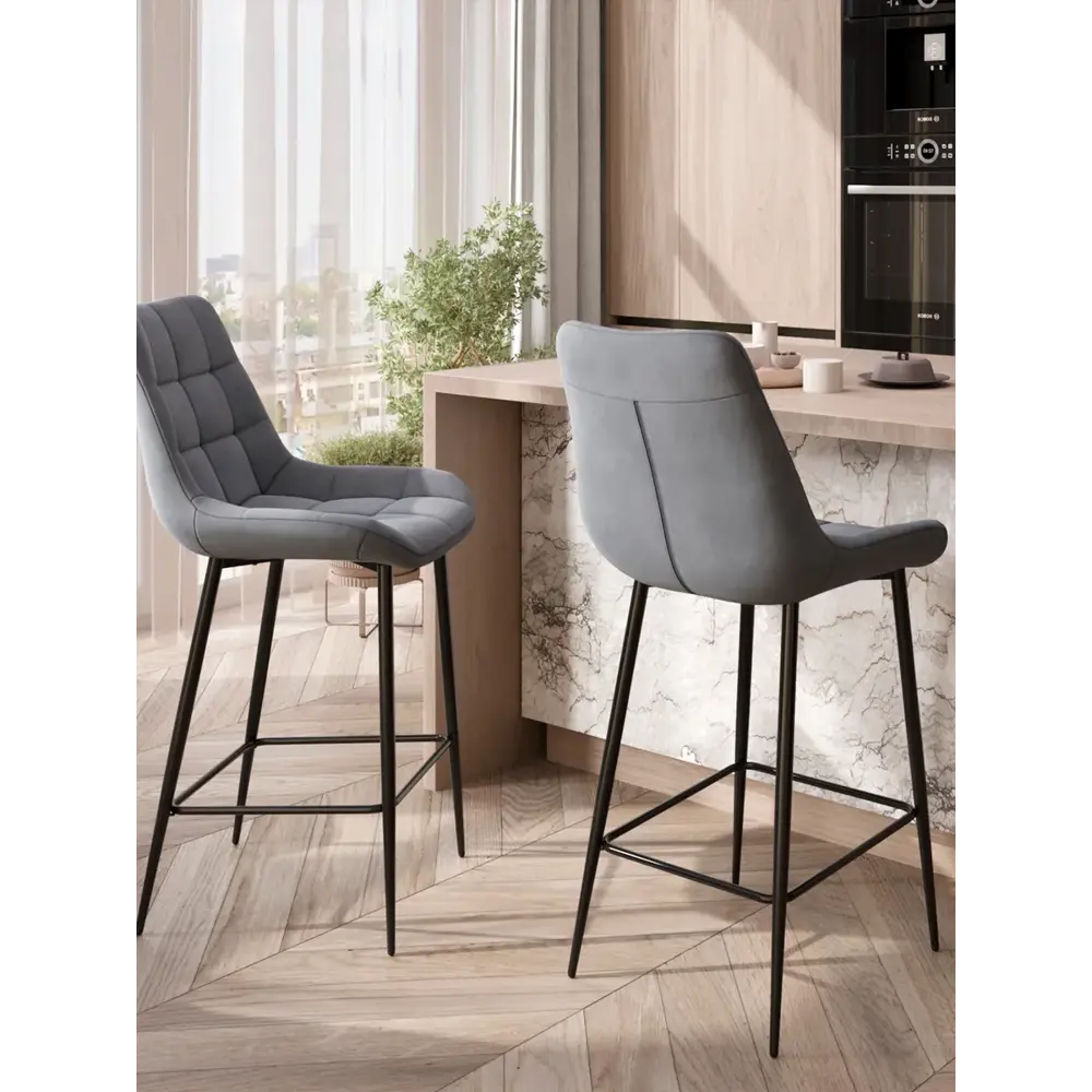 Фото 4 Барный стул Stool group AV 405-N02-K14PM-08(B) BOX Флекс 51x115 см цвет бежевый Фото 4 Барный стул Stool group AV 405-N02-K14PM-08(B) BOX Флекс 51x115 см цвет бежевый