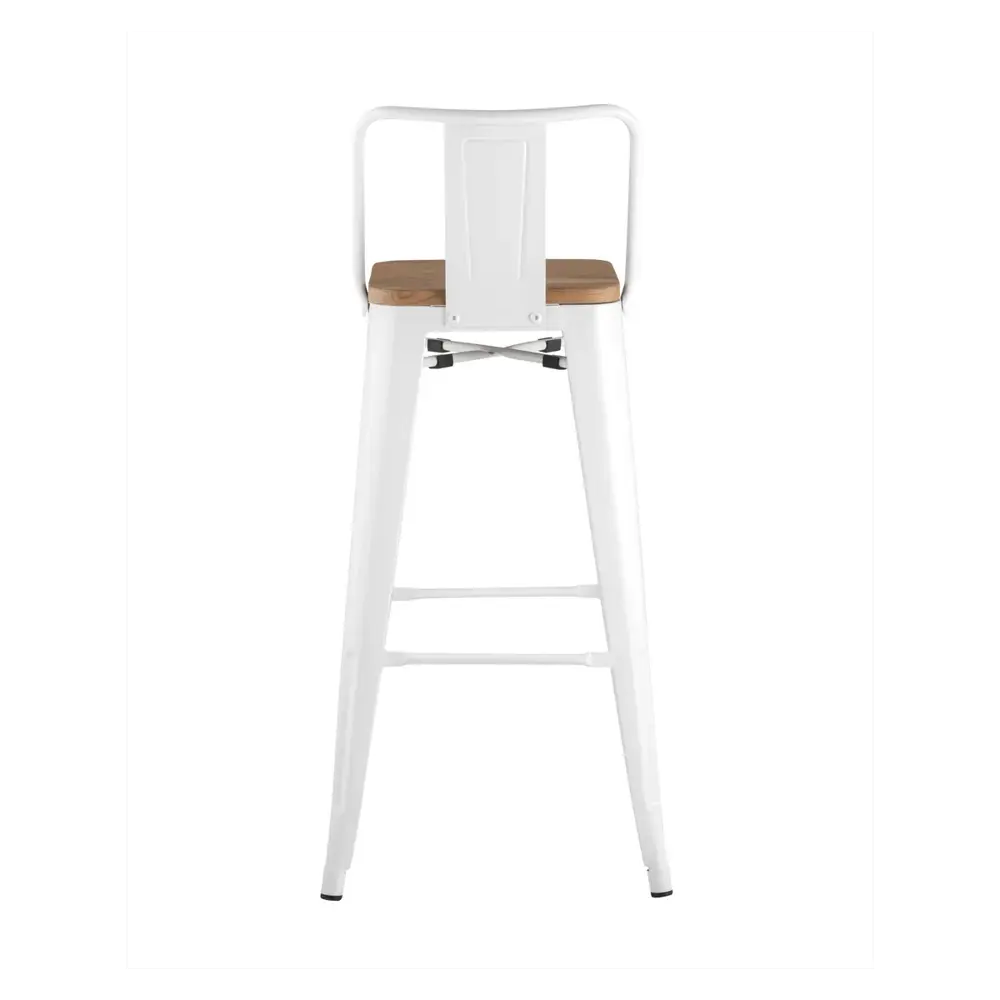 Фото 4 Барный стул Stool group Tolix 43x97 см цвет белый Фото 4 Барный стул Stool group Tolix 43x97 см цвет белый
