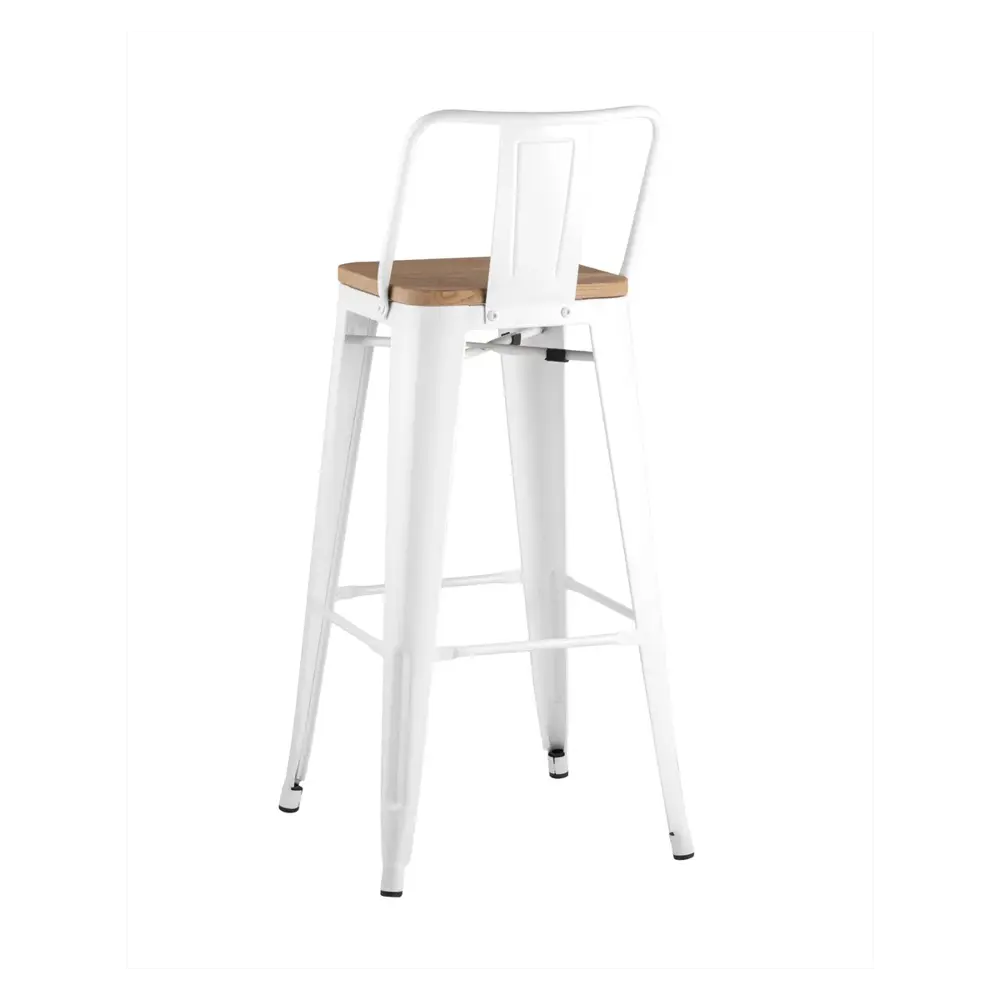 Фото 5 Барный стул Stool group Tolix 43x97 см цвет белый Фото 5 Барный стул Stool group Tolix 43x97 см цвет белый
