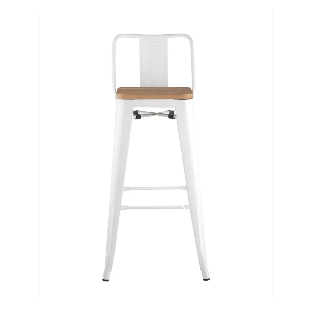 Фото 9 Барный стул Stool group Tolix 43x97 см цвет белый Фото 9 Барный стул Stool group Tolix 43x97 см цвет белый