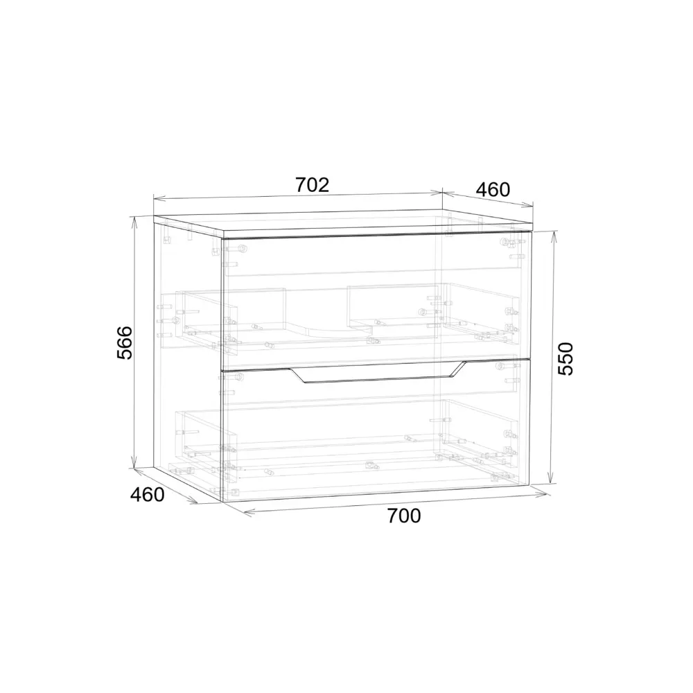 Фото 4 Тумба под раковину подвесная Topline FLIPTUS70W 70см цвет белый матовый Фото 4 Тумба под раковину подвесная Topline FLIPTUS70W 70см цвет белый матовый