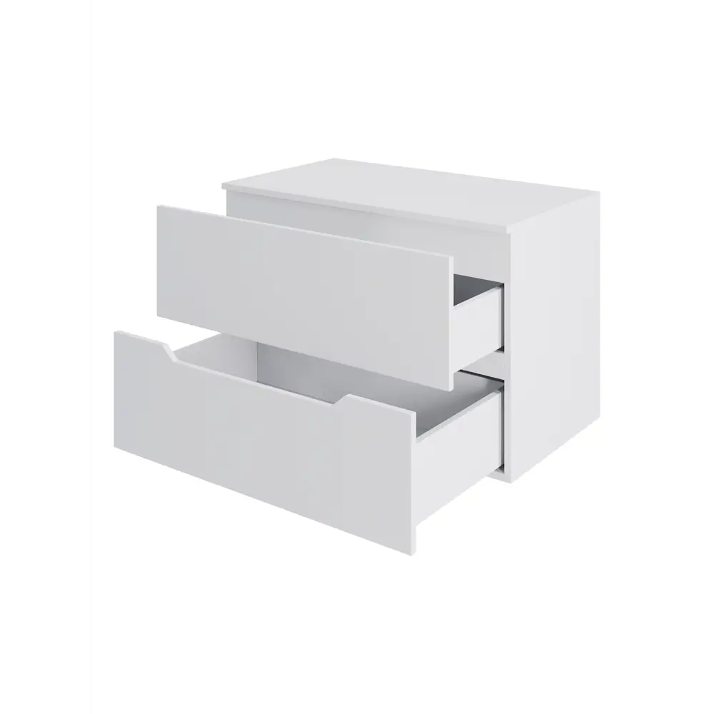 Фото 2 Тумба под раковину подвесная Topline FLIPTUS70W-9360W 70см с раковиной цвет Белый матовый Фото 2 Тумба под раковину подвесная Topline FLIPTUS70W-9360W 70см с раковиной цвет Белый матовый