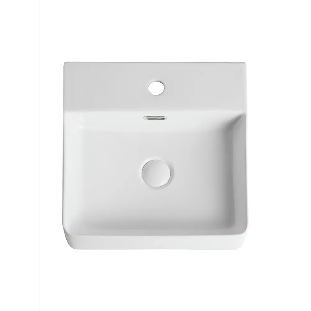 Фото 4 Тумба под раковину подвесная Topline FLIPTUS70B-4405W 70см с раковиной цвет Черный матовый