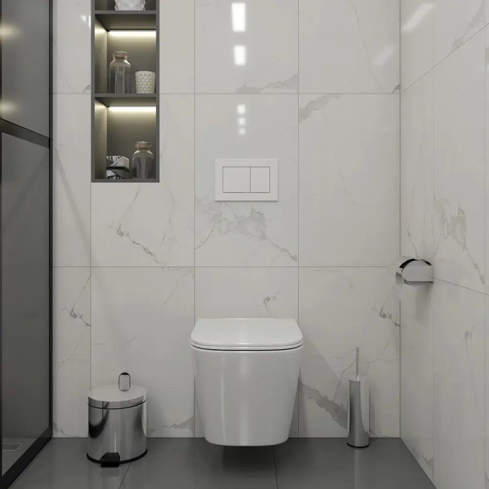 Фото 3 Инсталляция с унитазом комплект 5 в 1 Teymi F16196 унитаз подвесной безободковый Helmi Pro Vortex кнопка белая Фото 3 Инсталляция с унитазом комплект 5 в 1 Teymi F16196 унитаз подвесной безободковый Helmi Pro Vortex кнопка белая