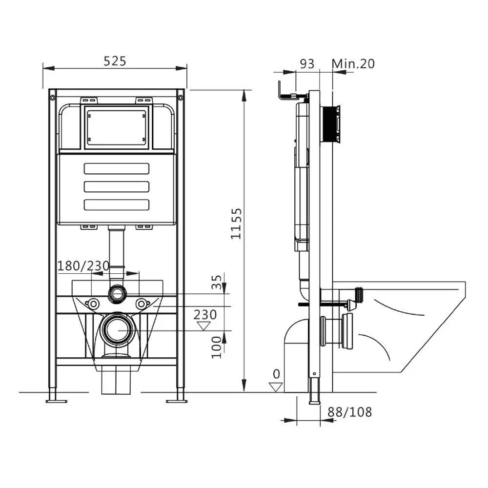 Фото 8 Инсталляция с унитазом комплект 5 в 1 Teymi F16229 унитаз подвесной безободковый Helmi Pro Vortex кнопка золото Фото 8 Инсталляция с унитазом комплект 5 в 1 Teymi F16229 унитаз подвесной безободковый Helmi Pro Vortex кнопка золото
