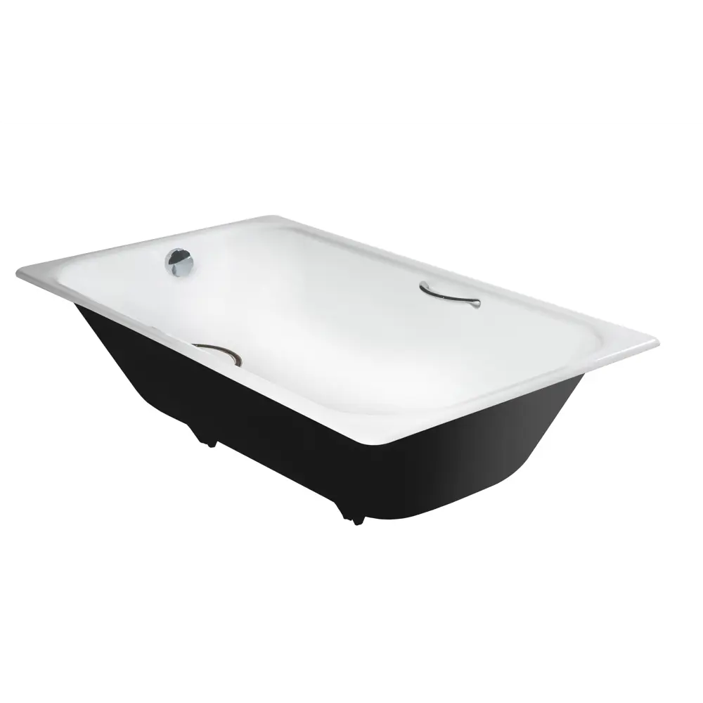 Фото 2 Ванна Универсал Ностальжи чугунная эмалированная 160x75x44.5 см с ручками Фото 2 Ванна Универсал Ностальжи чугунная эмалированная 160x75x44.5 см с ручками