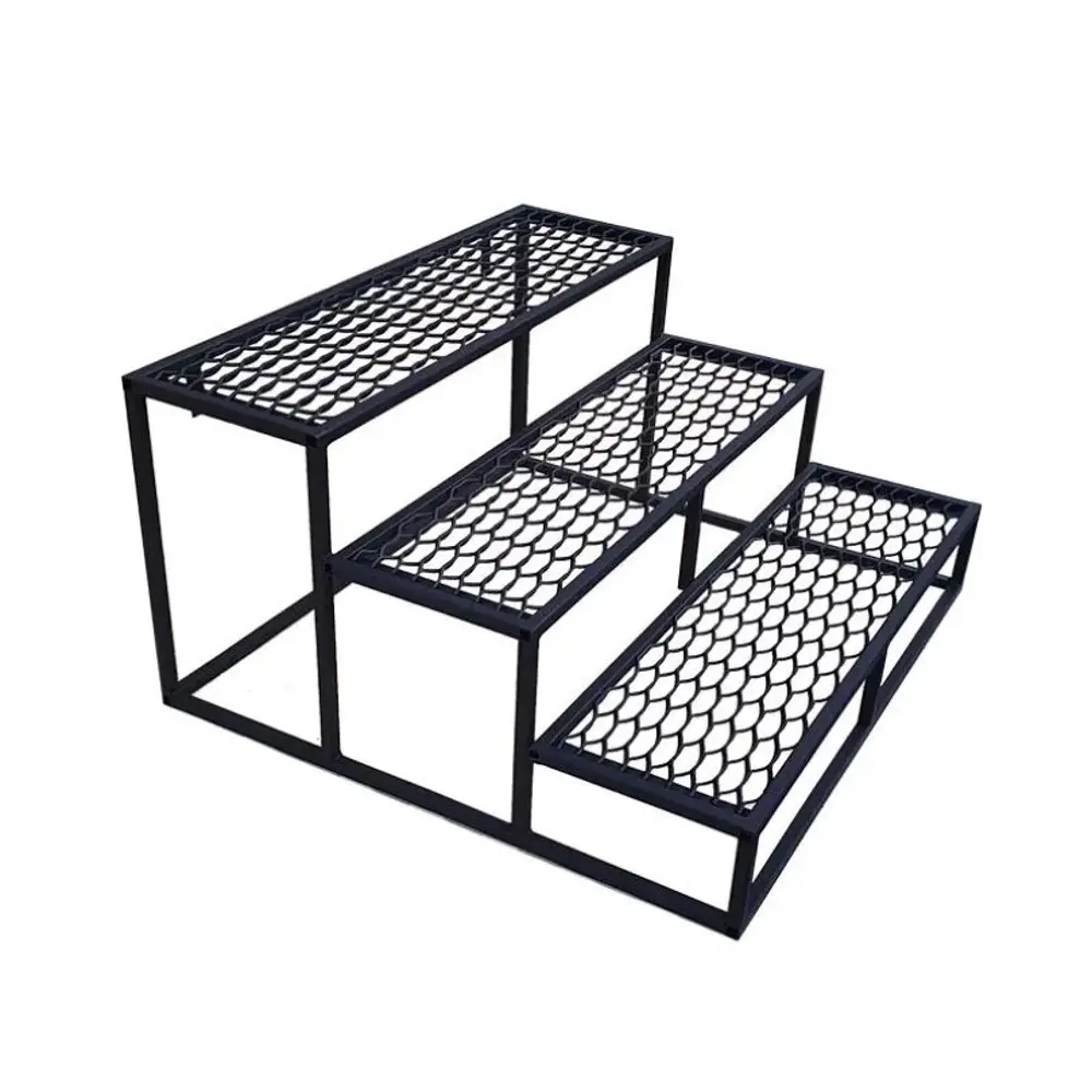 Фото Уличная лестница Уличные лестницы 1000x915x510мм 3 ступени черный