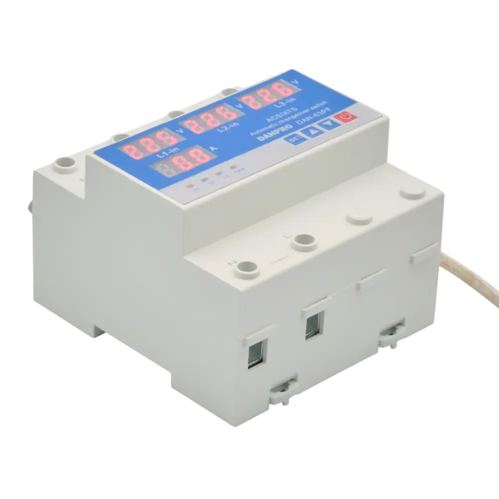 Фото 4 Реле напряжения Danpro 4P C63 А 4.5 кА DAN-63PF