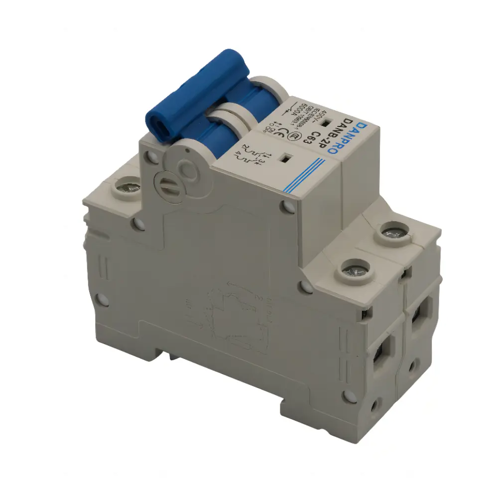 Фото 3 Автоматический выключатель Danpro 1P C63 А 4.5 кА DANB-2P/63 Фото 3 Автоматический выключатель Danpro 1P C63 А 4.5 кА DANB-2P/63