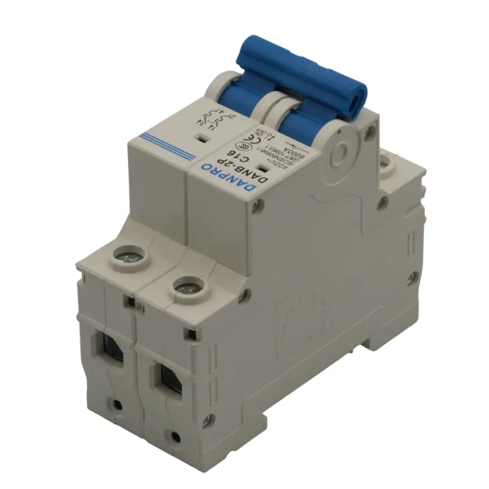 Фото 4 Автоматический выключатель Danpro 1P C16 А 4.5 кА DANB-2P/16 Фото 4 Автоматический выключатель Danpro 1P C16 А 4.5 кА DANB-2P/16