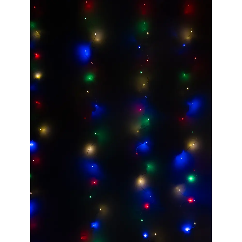 Фото 4 Электрогирлянда Sh lights ICLLDM200M-C-USB-RC занавес 200 ламп 3x2 м разноцветный 8 режимов Фото 4 Электрогирлянда Sh lights ICLLDM200M-C-USB-RC занавес 200 ламп 3x2 м разноцветный 8 режимов