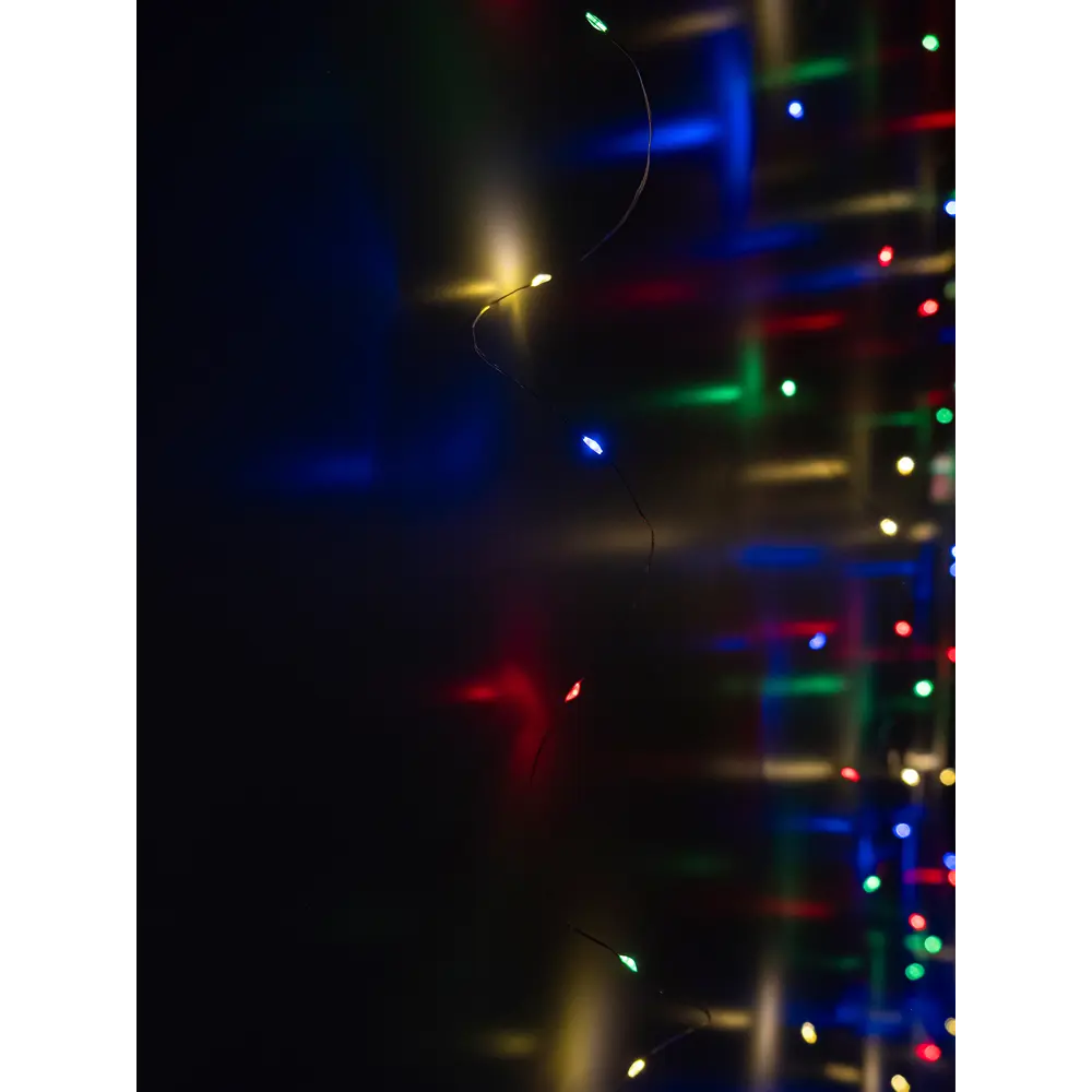 Фото 3 Электрогирлянда Sh lights ICLLDM200M-C-USB-RC занавес 200 ламп 3x2 м разноцветный 8 режимов