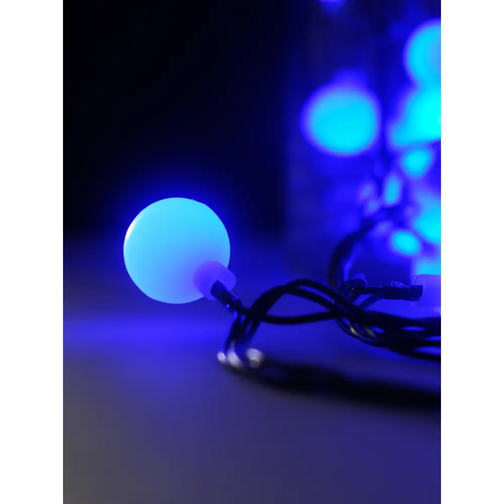 Фото 4 Электрогирлянда Sh lights ILDBL050-B-E 7.5 см 50 ламп теплый белый Фото 4 Электрогирлянда Sh lights ILDBL050-B-E 7.5 см 50 ламп теплый белый