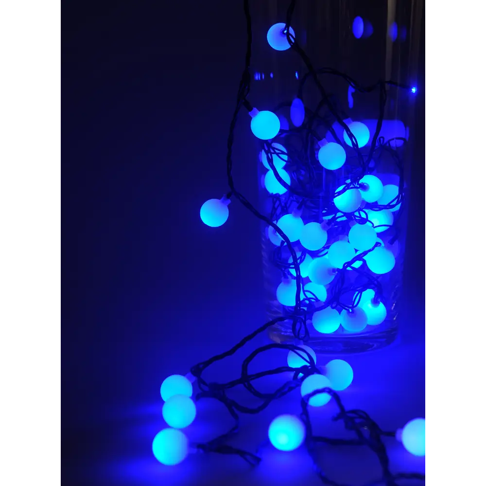 Фото 7 Электрогирлянда Sh lights ILDBL050-B-E 7.5 см 50 ламп теплый белый Фото 7 Электрогирлянда Sh lights ILDBL050-B-E 7.5 см 50 ламп теплый белый