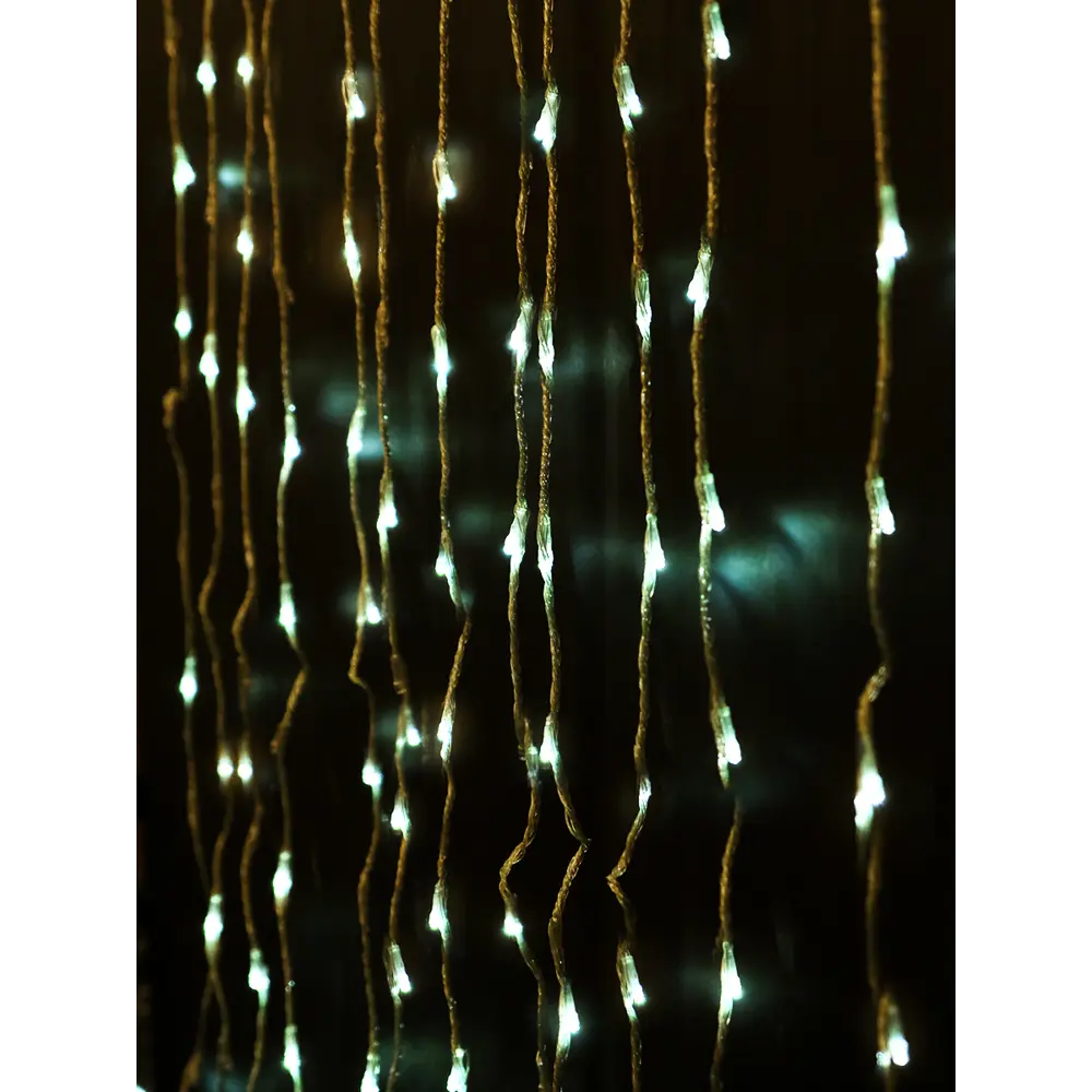 Фото Электрогирлянда Sh lights LDCL300C-W занавес 300 ламп 1.5x2.2 м белый Фото Электрогирлянда Sh lights LDCL300C-W занавес 300 ламп 1.5x2.2 м белый