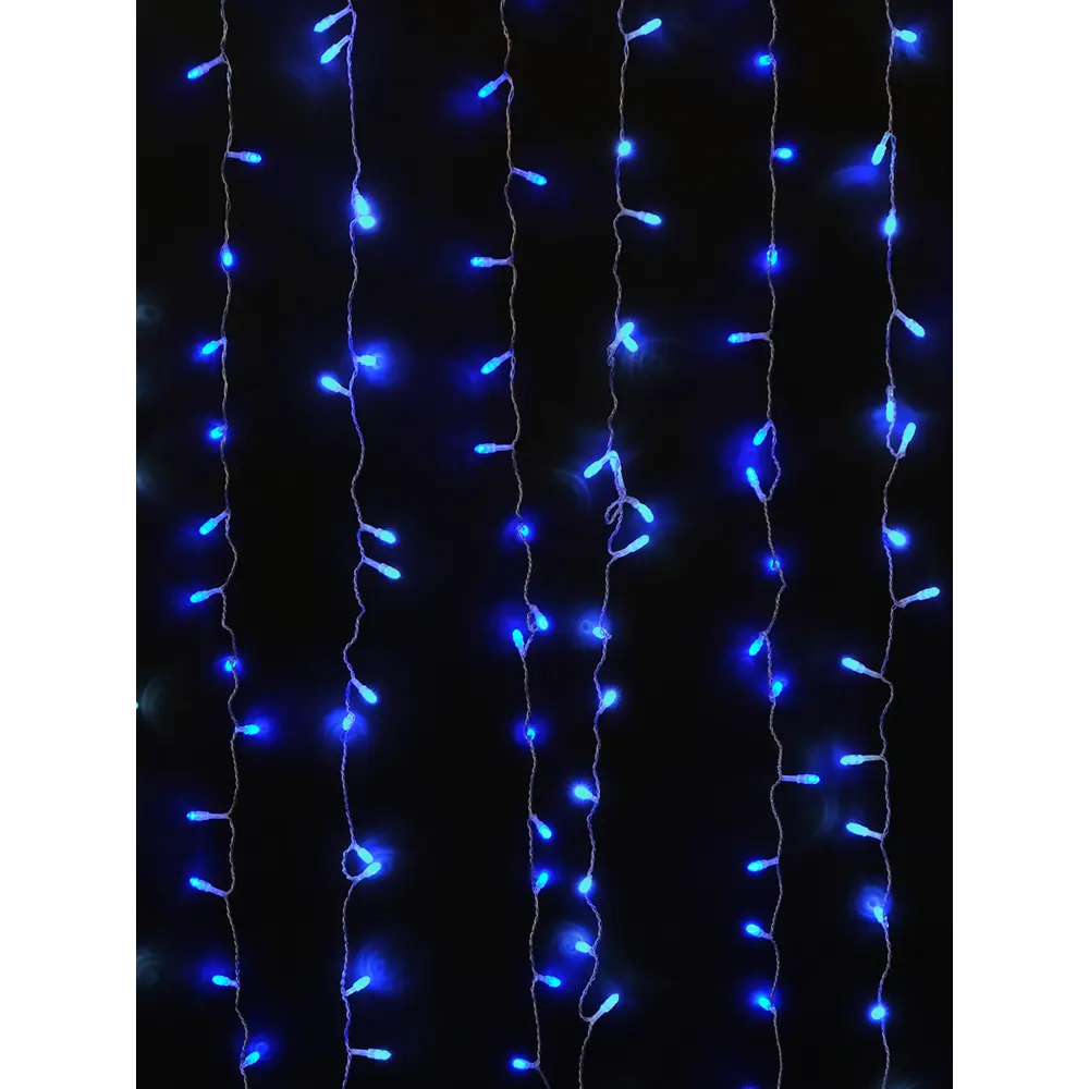 Фото 2 Электрогирлянда Sh lights OLDCL500-B-E занавес 500 ламп 2.4x1.5 м синий Фото 2 Электрогирлянда Sh lights OLDCL500-B-E занавес 500 ламп 2.4x1.5 м синий