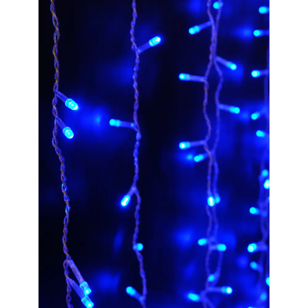 Фото 2 Электрогирлянда Sh lights LDCL528C-B занавес 528 ламп 2.2x3 м синий Фото 2 Электрогирлянда Sh lights LDCL528C-B занавес 528 ламп 2.2x3 м синий