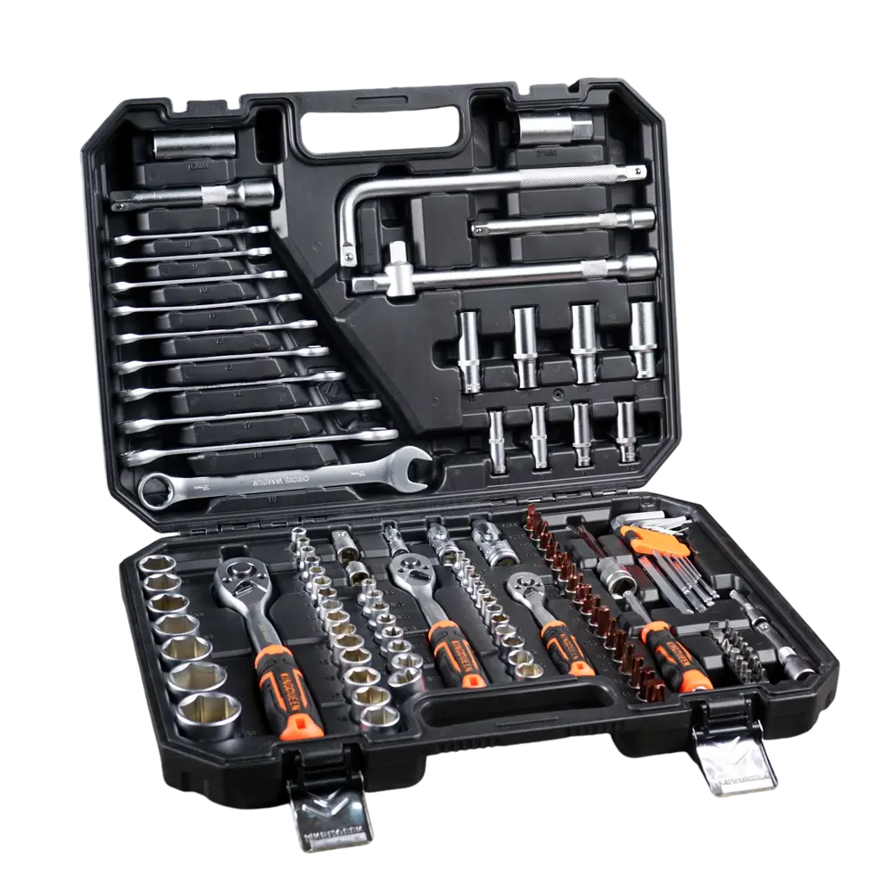 Фото 2 Набор инструментов Kingqueen WIB-256, 126 предметов Фото 2 Набор инструментов Kingqueen WIB-256, 126 предметов