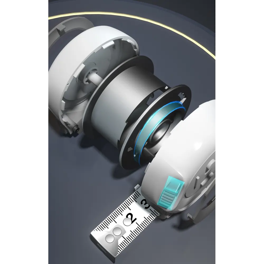 Фото 7 Рулетка Deli Home Series White H8103 3 м x 16 мм Фото 7 Рулетка Deli Home Series White H8103 3 м x 16 мм