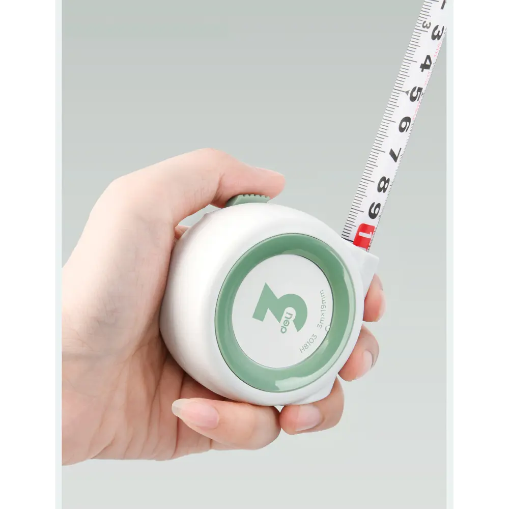 Фото 3 Рулетка Deli Home Series White H8103 3 м x 16 мм Фото 3 Рулетка Deli Home Series White H8103 3 м x 16 мм