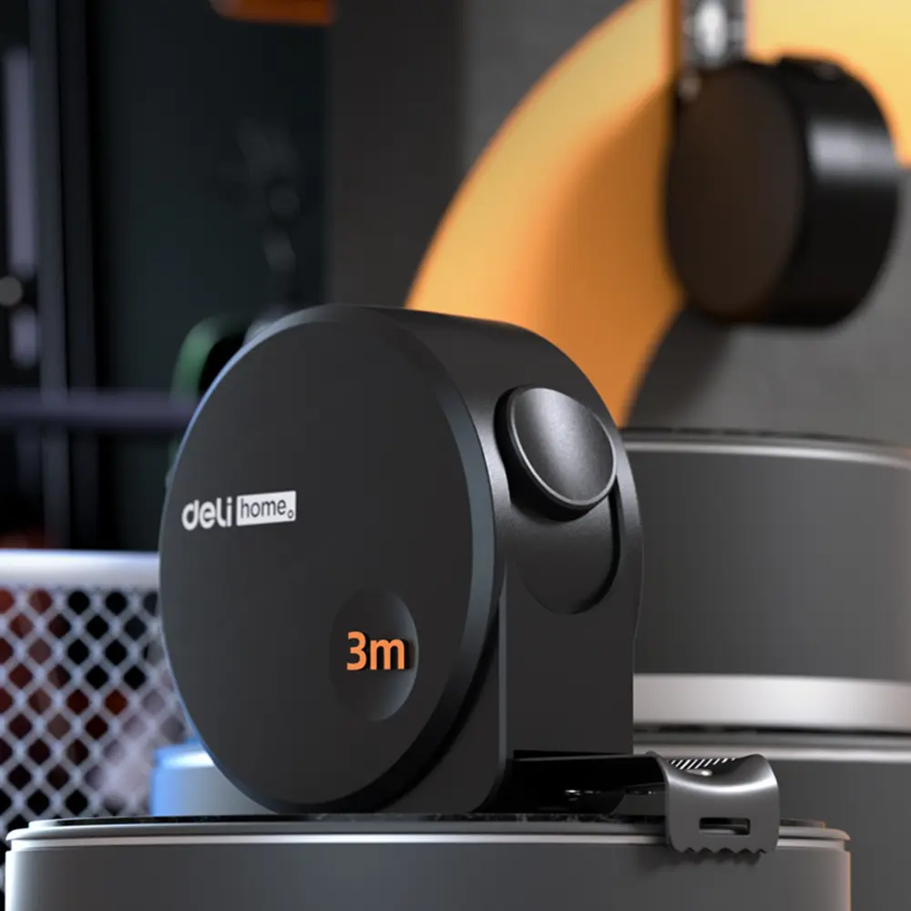 Фото 11 Рулетка Deli Home Series Black HT8316 3 м x 16 мм Фото 11 Рулетка Deli Home Series Black HT8316 3 м x 16 мм