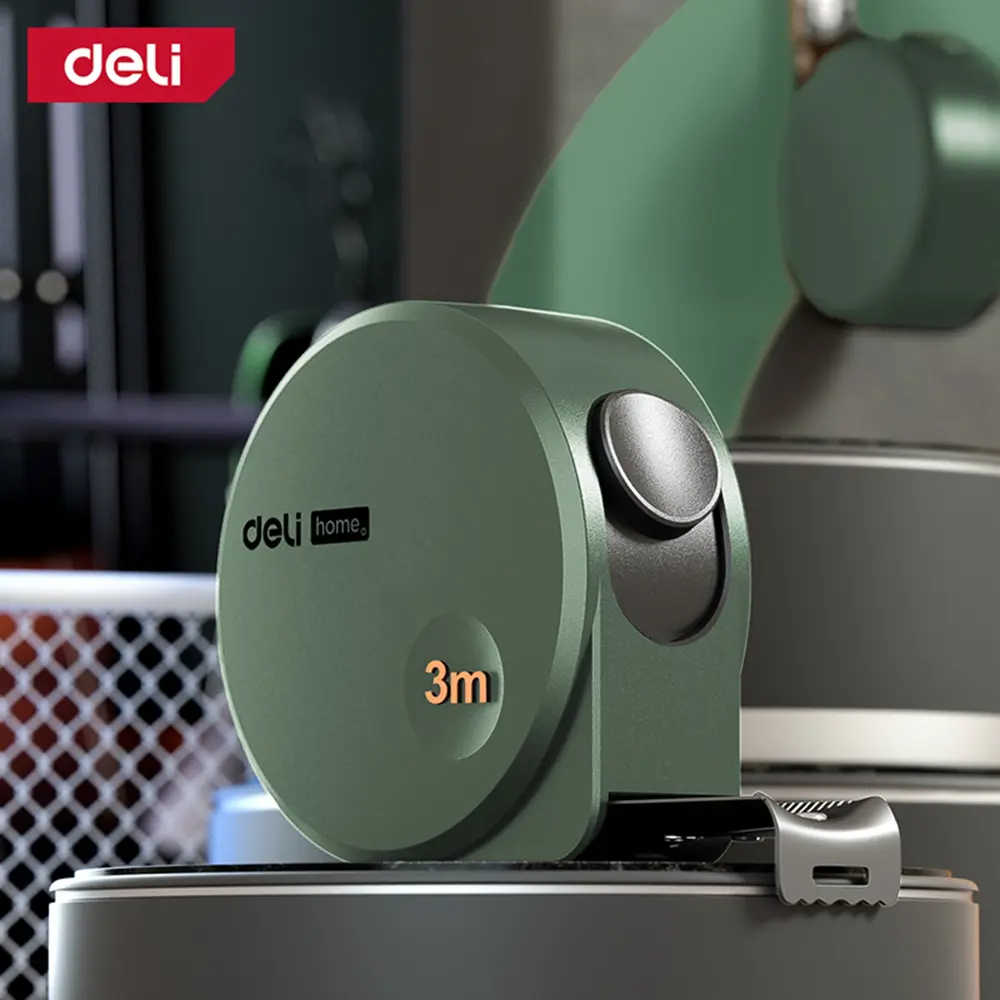 Фото 2 Рулетка Deli Home Series Green HT8316L 3 м x 16 мм