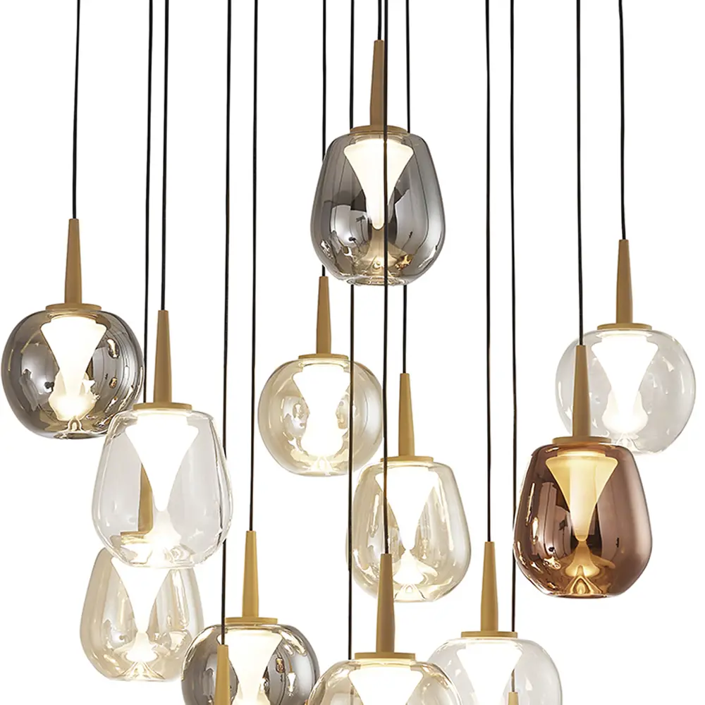 Фото 3 Люстра подвесная светодиодная Mantra Andromeda 8935+14pl 27 м² теплый белый свет цвет прозрачный/золотой/бронзовый/медный Фото 3 Люстра подвесная светодиодная Mantra Andromeda 8935+14pl 27 м² теплый белый свет цвет прозрачный/золотой/бронзовый/медный