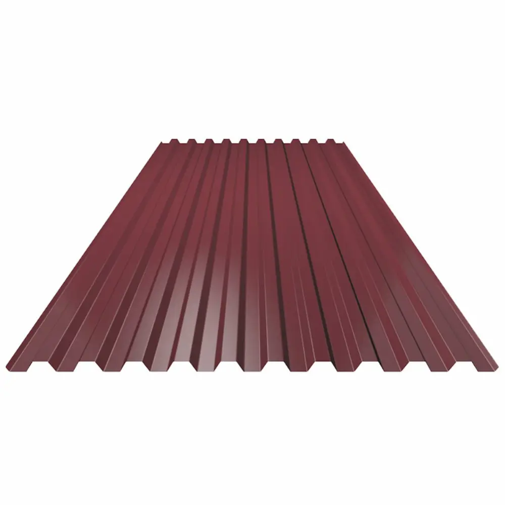 Фото 2 Профнастил С21 0.4мм Таврос 1500x1050мм RAL 3005 красный 8шт Фото 2 Профнастил С21 0.4мм Таврос 1500x1050мм RAL 3005 красный 8шт