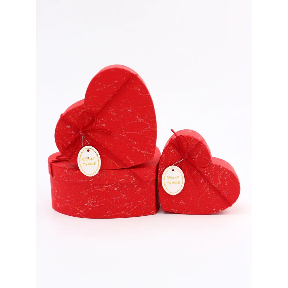 Фото 3 Подарочная коробка Upak land 9x20 см красный 10782559