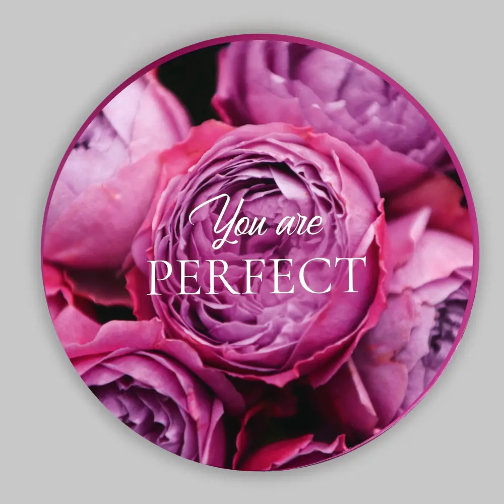 Фото 5 Подарочная коробка Upak land Пионы 18x20x20 см белый