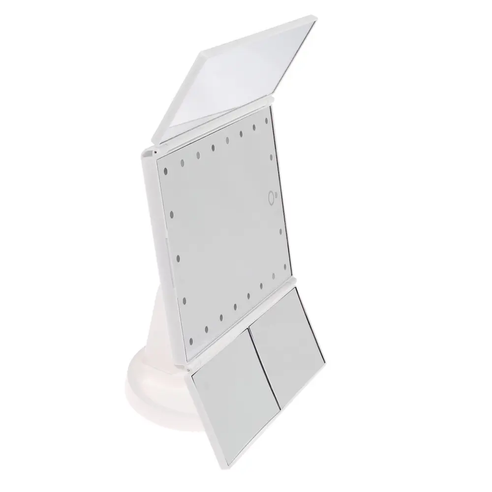 Фото 5 Зеркало Luazon KZ-07 подсветка 30×18×7 см белое Фото 5 Зеркало Luazon KZ-07 подсветка 30×18×7 см белое