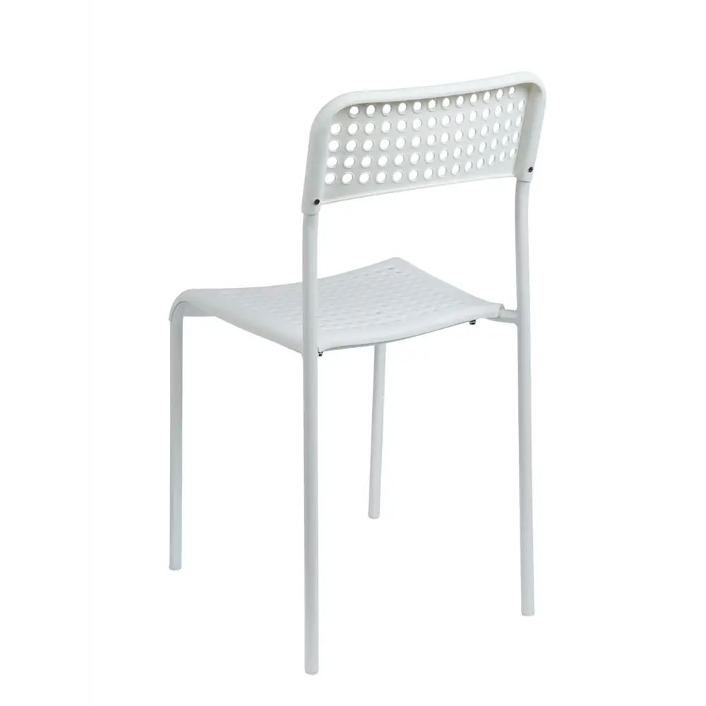 Фото 4 Стул Сима-ленд 40x90x40 см пвх цвет белый 1 шт. Фото 4 Стул Сима-ленд 40x90x40 см пвх цвет белый 1 шт.