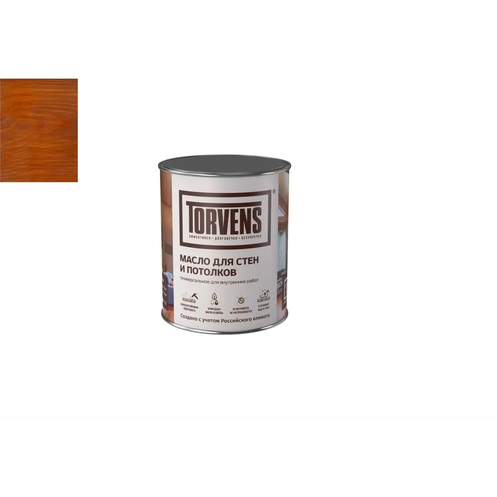 Фото Защитное по дереву для стен и потолков Torvens цвет шоколад 5л Фото Защитное по дереву для стен и потолков Torvens цвет шоколад 5л