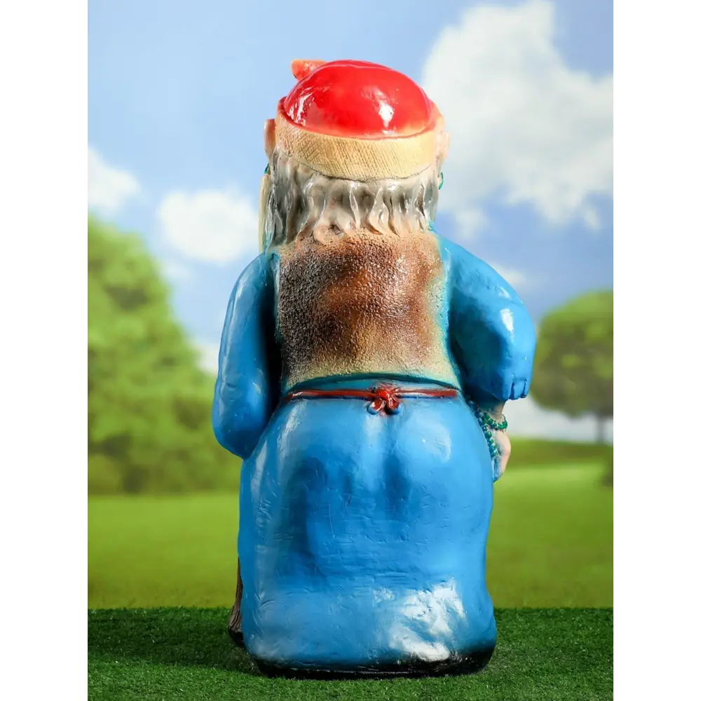 Фото 14 Фигура садовая Бабка-ежка Хорошие сувениры гипс 65 x 35 см