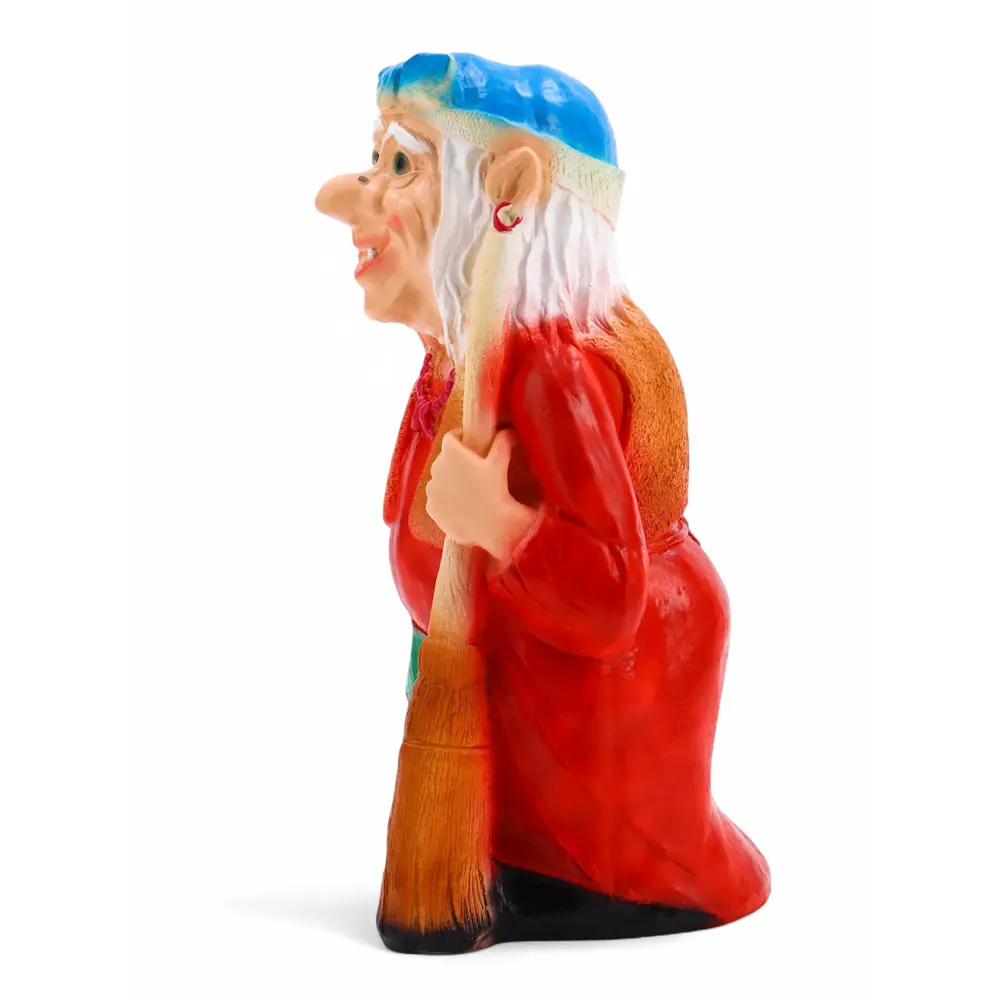 Фото 6 Фигура садовая Бабка-ежка Хорошие сувениры гипс 65 x 35 см