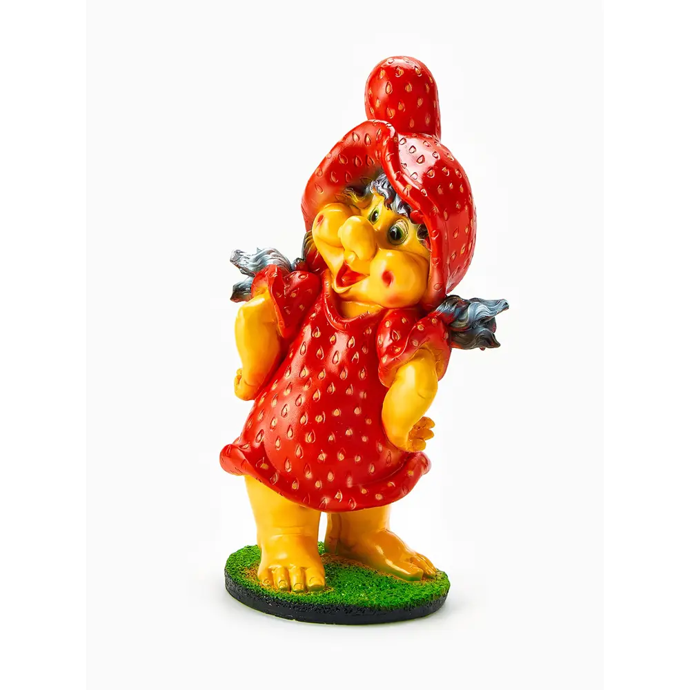 Фото 5 Фигура садовая Гном клубничка Хорошие сувениры гипс 54 x 28 см Фото 5 Фигура садовая Гном клубничка Хорошие сувениры гипс 54 x 28 см